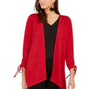 NOTATIONS NY COLLECTION/LYNN BRANDS, SWEATER HACHI, PETITE LARGE, BLACK